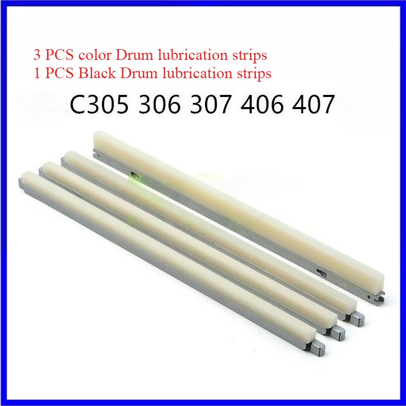 4x Black color Drum lubrication strips kit Ricoh MPC305sp 305SPF MPC306 C307 406