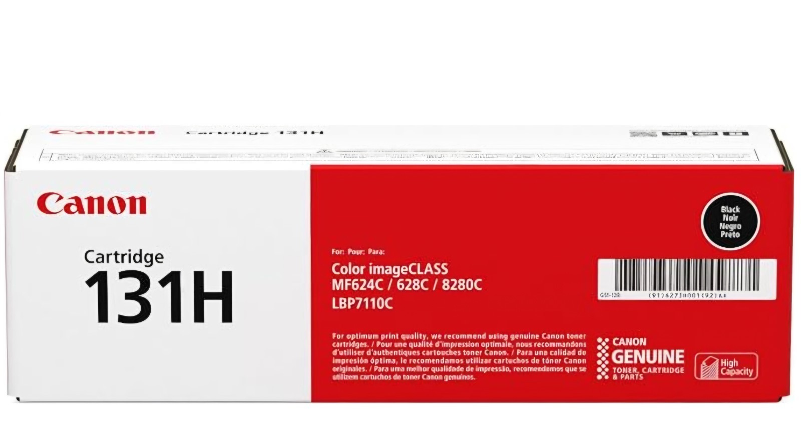 Canon 131H Black ,131 Color Toner Set 4-Pack CMYK Brand New Sealed