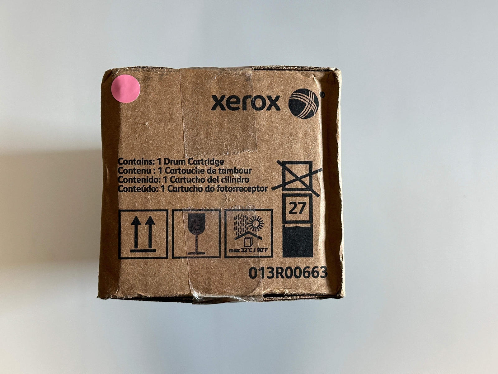 Genuine Xerox Color 550,560,570,C60,C70,C9065 Black Drum Cartridge 013R00663
