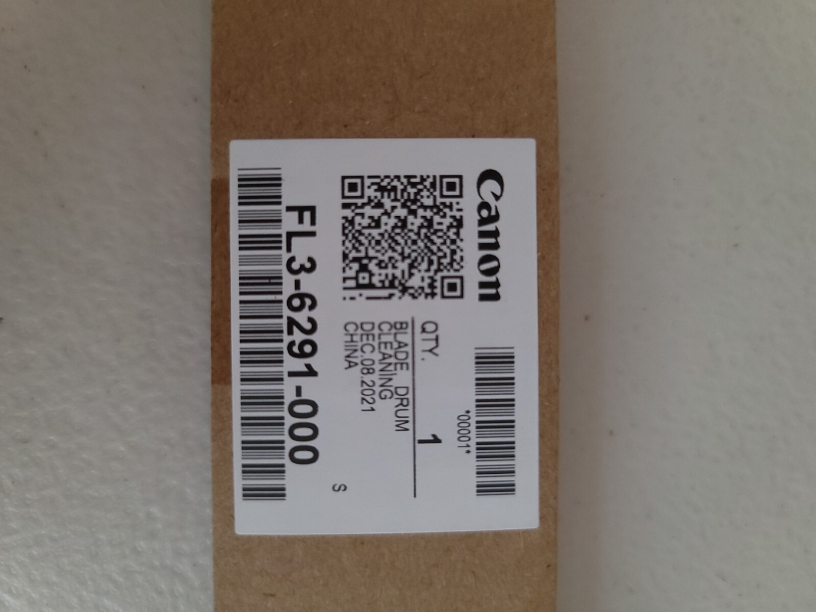 Genuine Canon FL3-6291-000 Drum Cleaning Blade