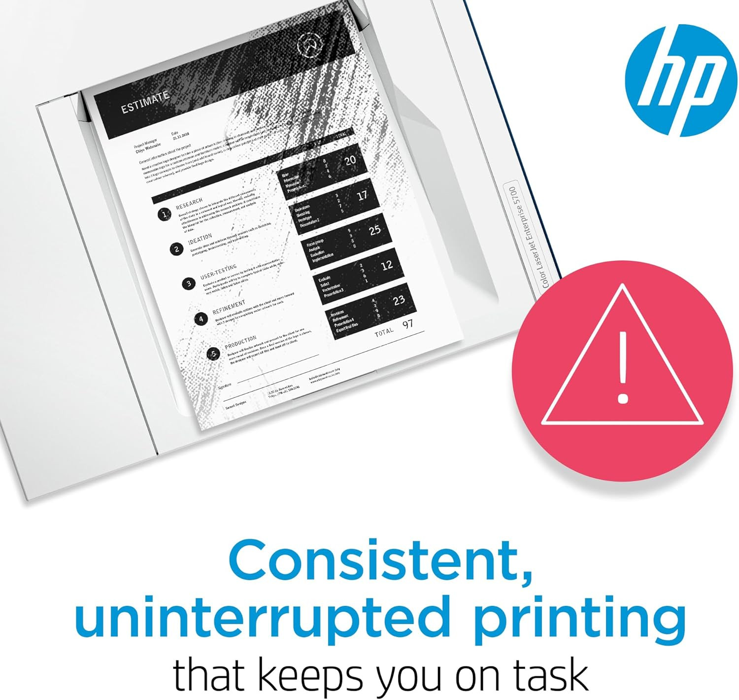 414X Black Toner Cartridge | Works with Color Laserjet Enterprise M455Dn, MFP M4