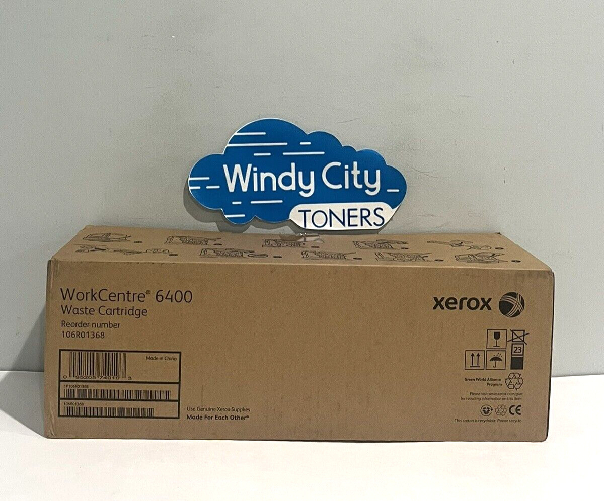 Xerox 106R01368 Toner Waste Container 1-Pack 22,000 Page for WorkCentre 6400 NEW