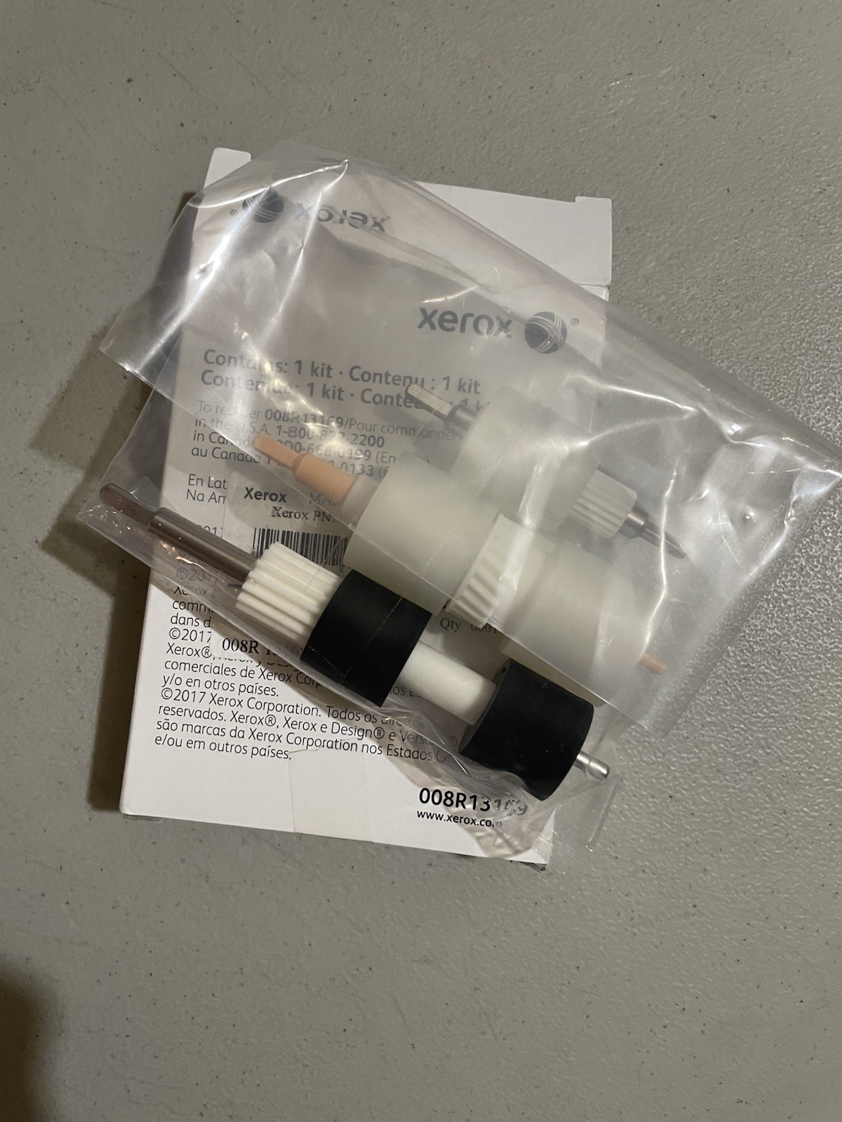 Xerox 008R13169 Feed Roller Kit, Brand New (Opened Box), Free Shipping