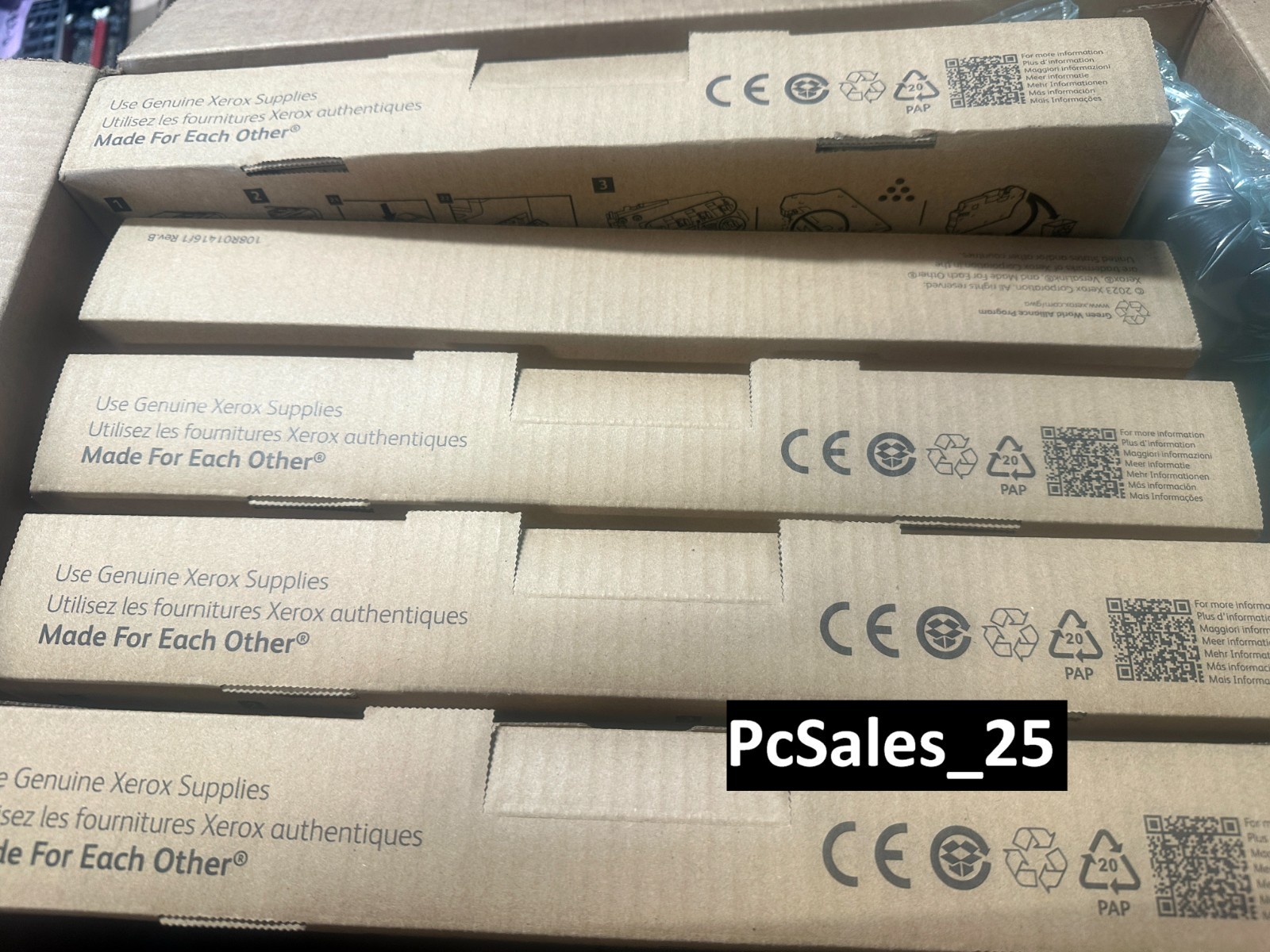 5 OEM Xerox Phaser6510 VersaLink C500,C600,C605 Waste Toner Cartridges 108R01416