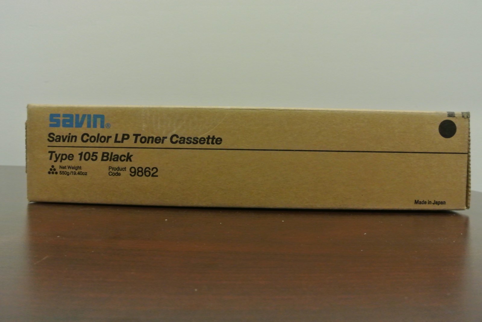 Savin Color LP Toner Cassette Type 105 Black 9862 885376 CLP28 SLP 38C