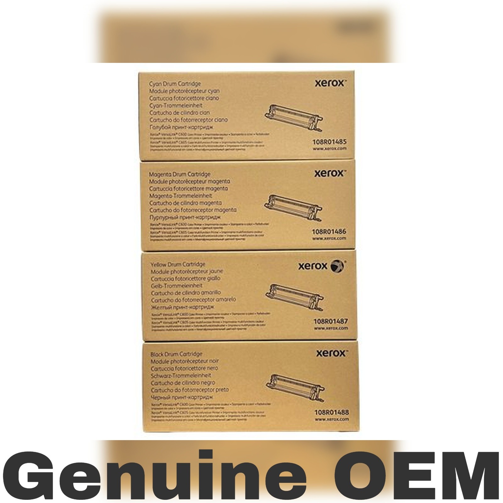 Xerox Versalink C600 (C,M,Y,K) Drum Unit Set