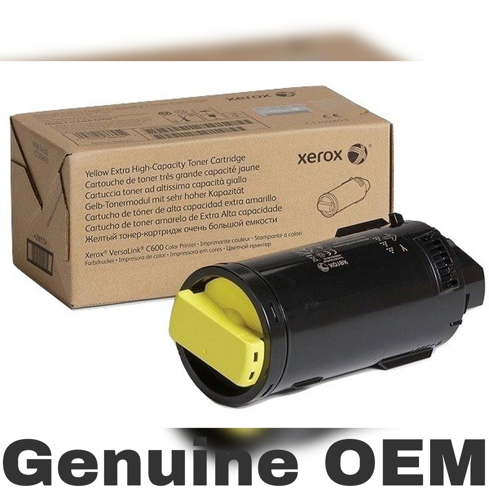 Xerox 106R03918 Extra High Capacity Yellow Toner Cartridge