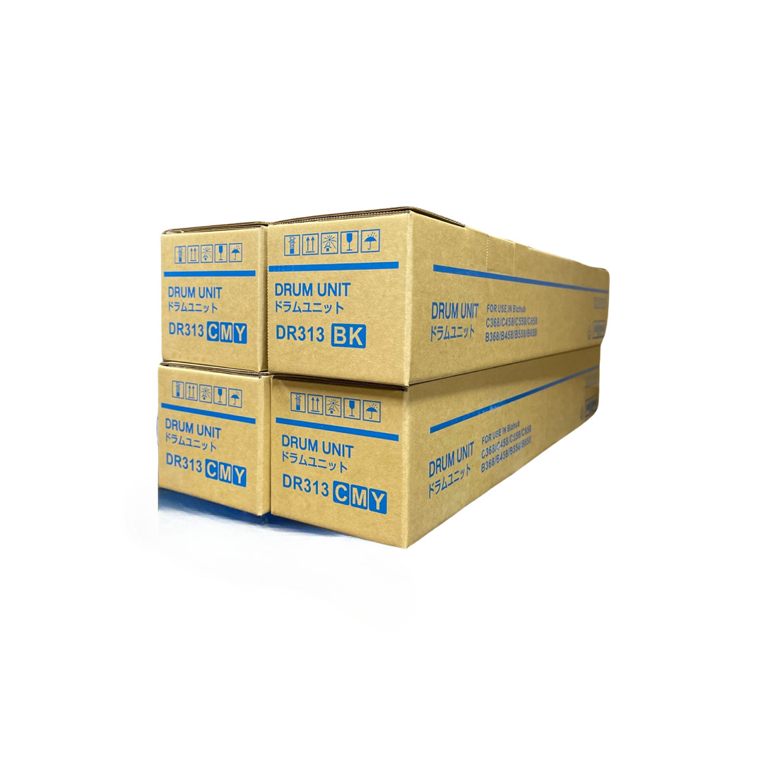 CMYK Drum For Konica Minolta Bizhub C658 C558 C458 C368 C308 DR-313 non-OEM