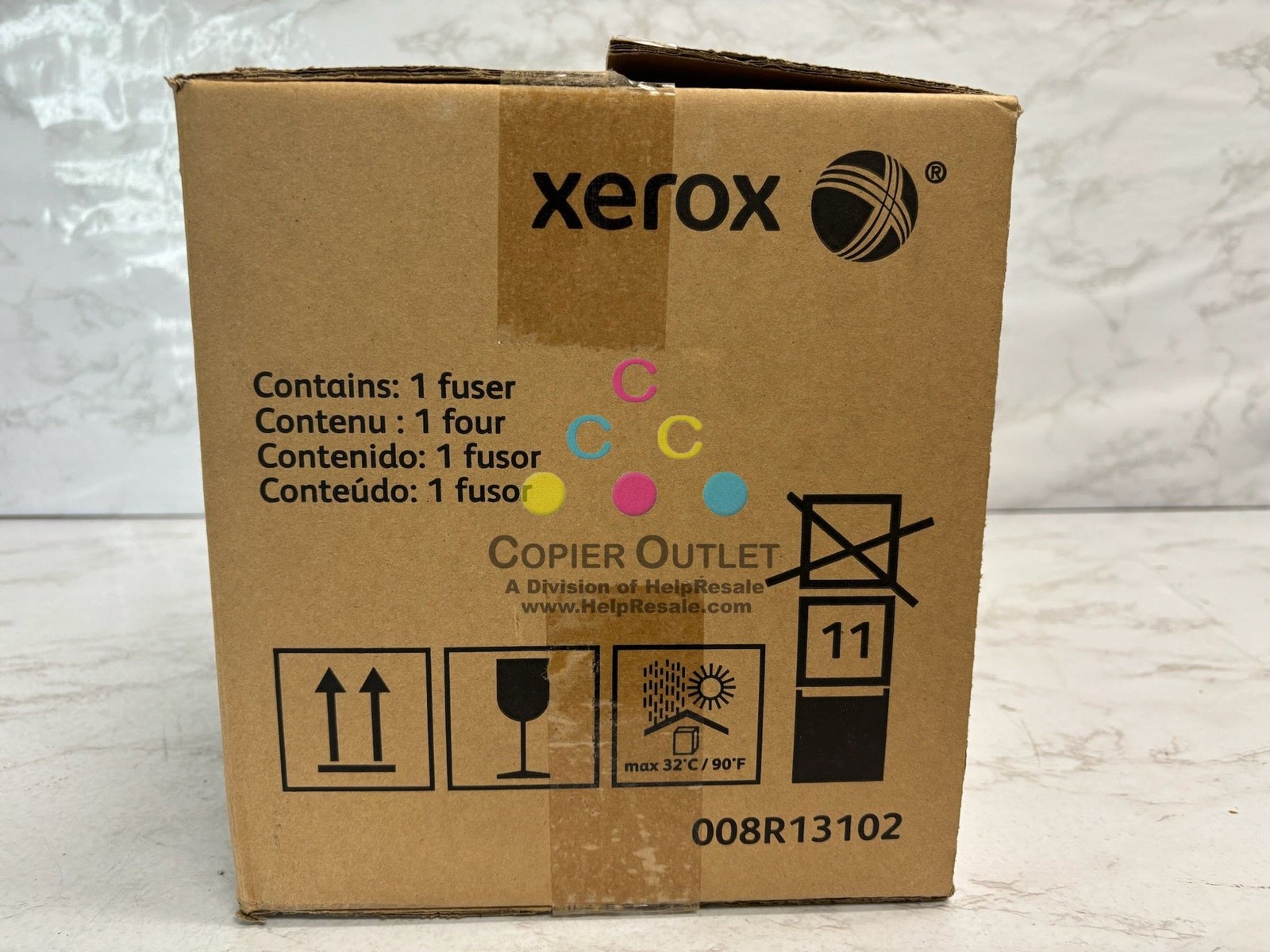 New Partially Open Genuine Xerox Color 550,560,570,C60,C70 Fuser 008R13102