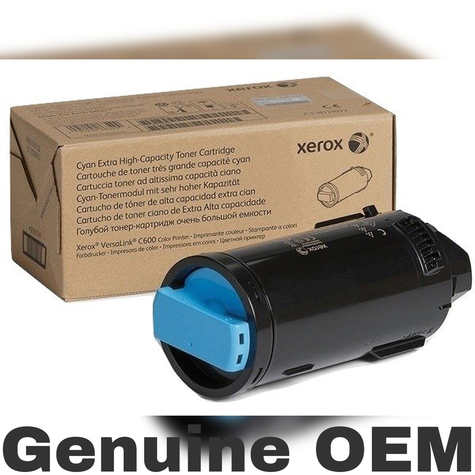 Xerox 106R03916 Extra High Capacity Cyan Toner Cartridge