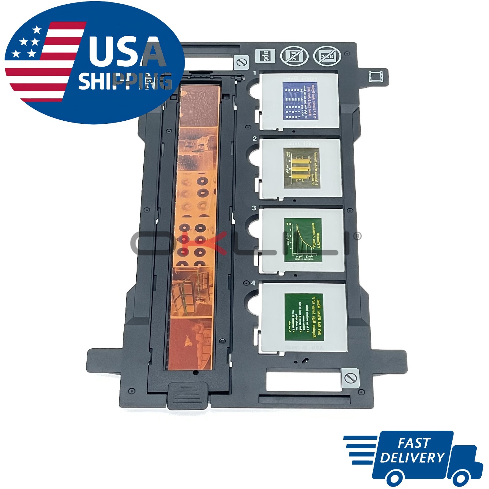 35mm Slide Film Negative Holder for Epson Perfection V100 V200 V300 V330 V370