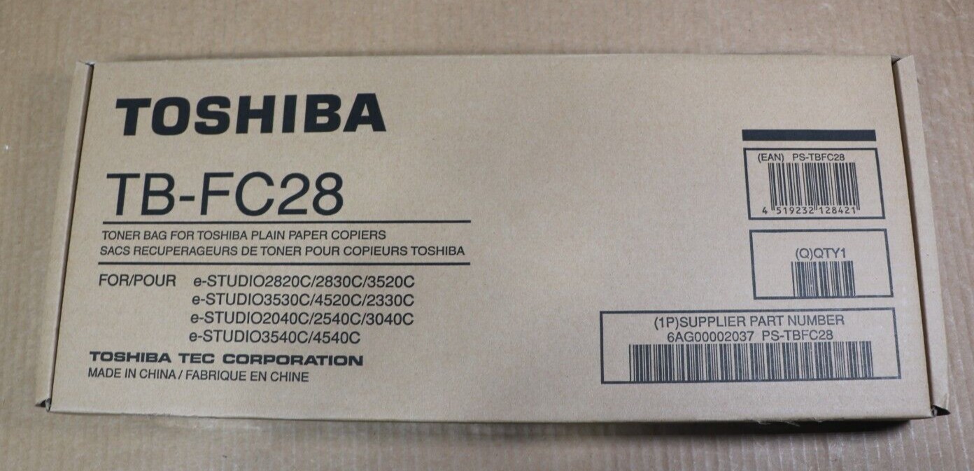 Genuine Toshiba TB-FC28 Waste Toner Container Brand New OEM Free Shipping