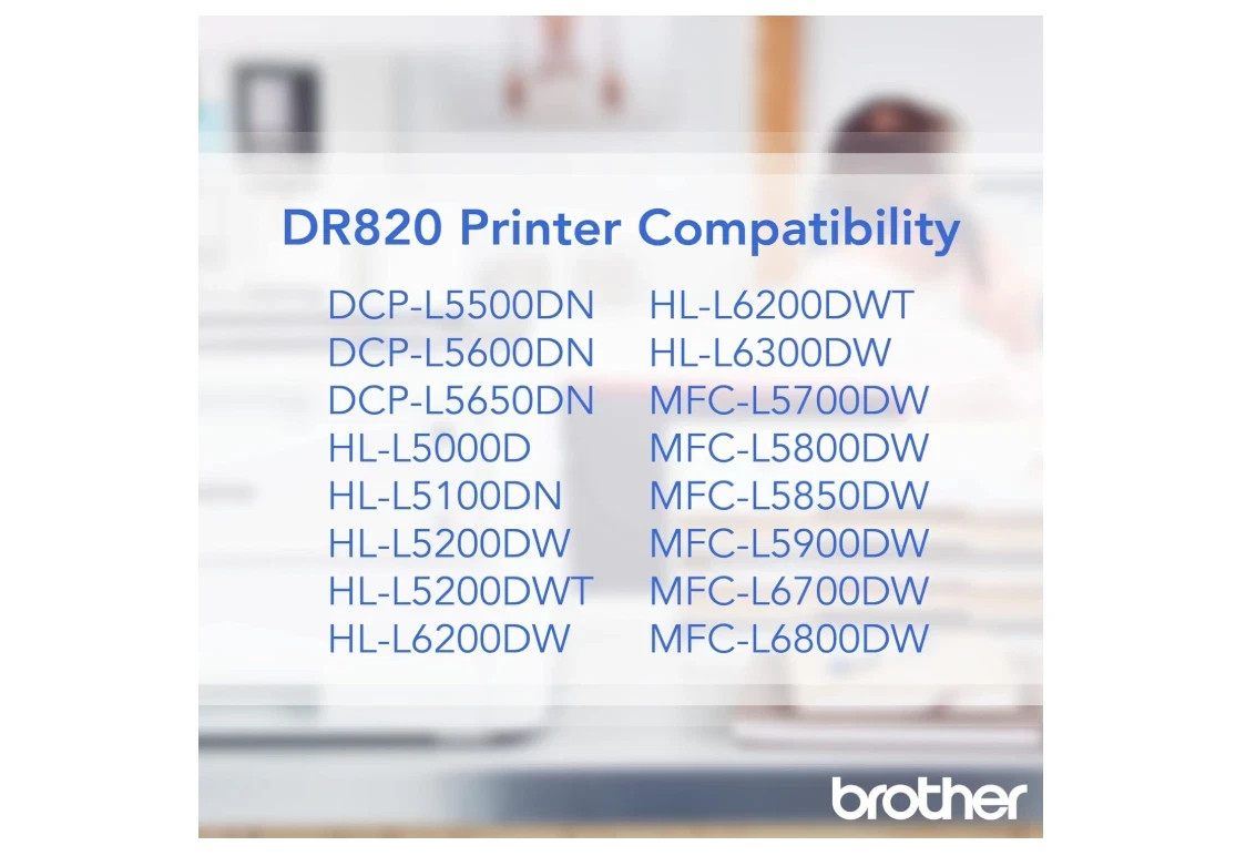 🆕 Brother Genuine DR820 Drum Unit 📦 Factory Sealed ✅
