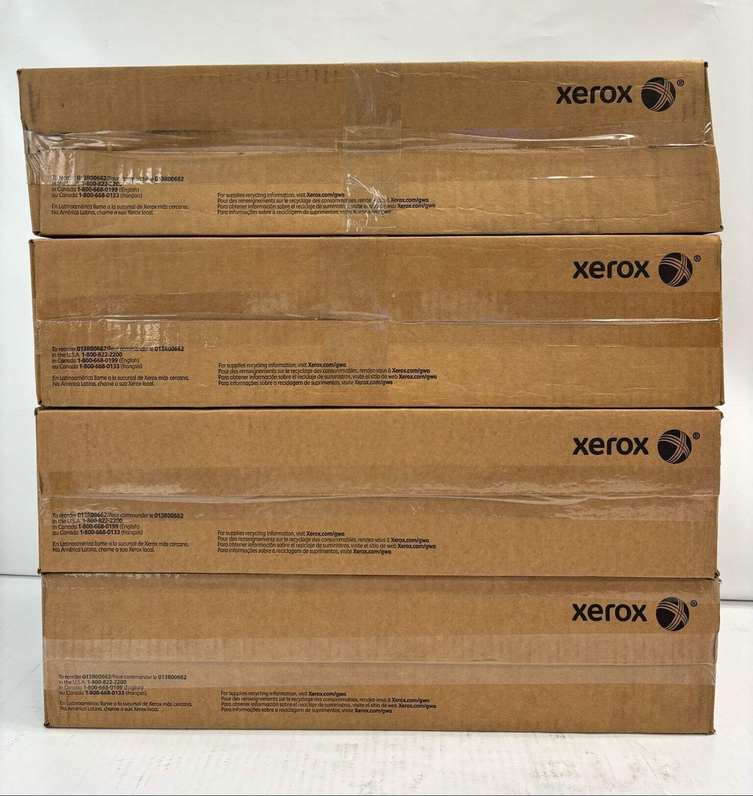 Genuine Xerox 013R00662 7545,7830,7855i,7970 Altalink C8030,C8070 Drums 4 Pack