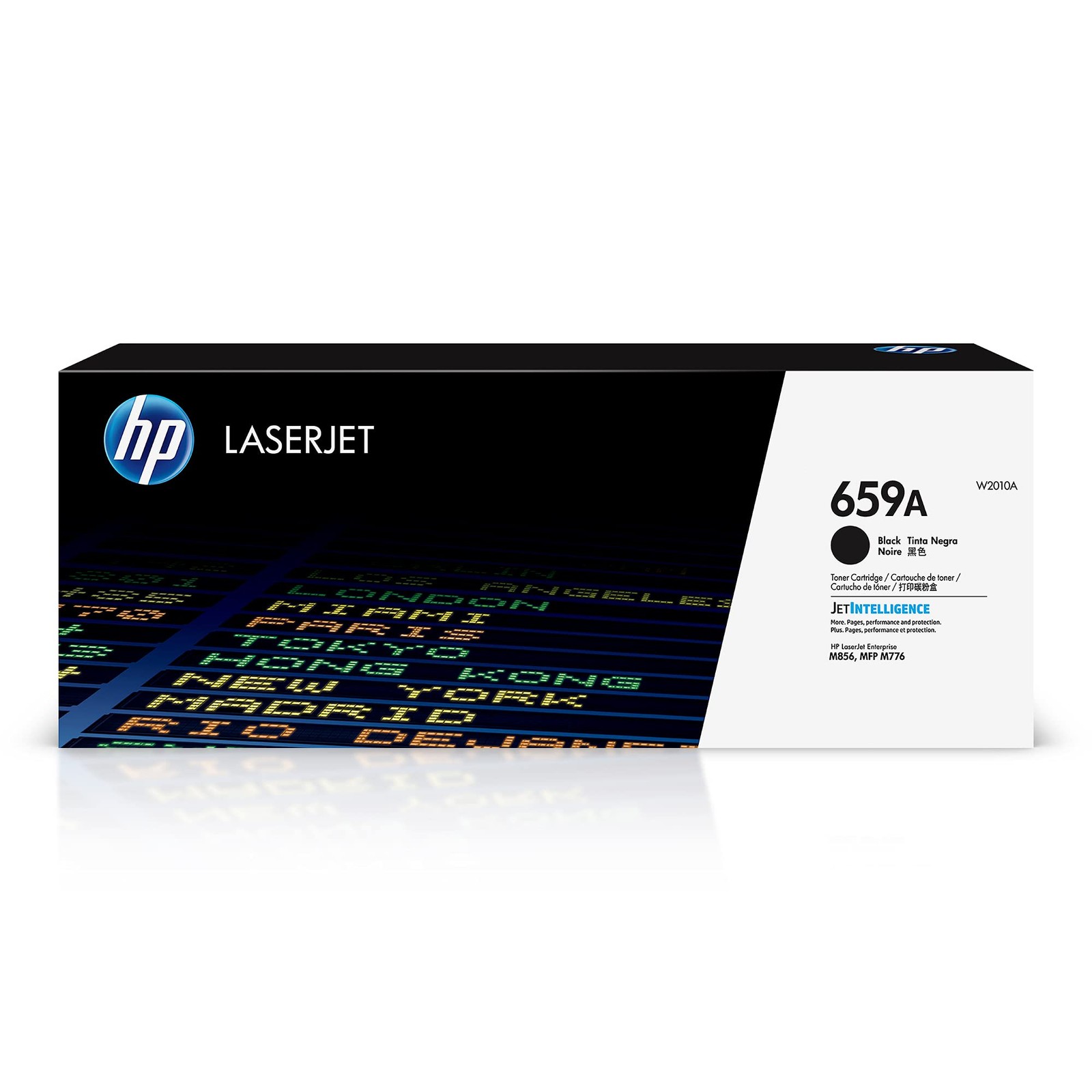HP 659A Black Toner Cartridge | Works Color Laserjet Enterprise M856, Color Lase