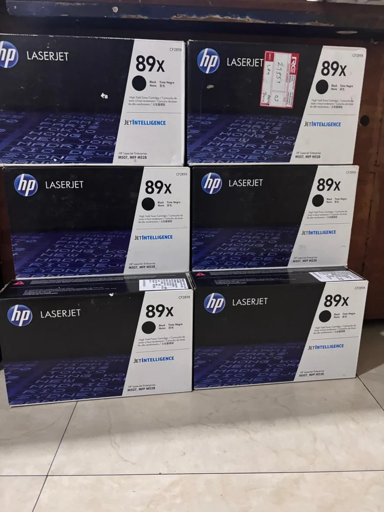 HP 89X High Yield Black Toner Cartridge Compatible CF289X No Extra Charges ✅