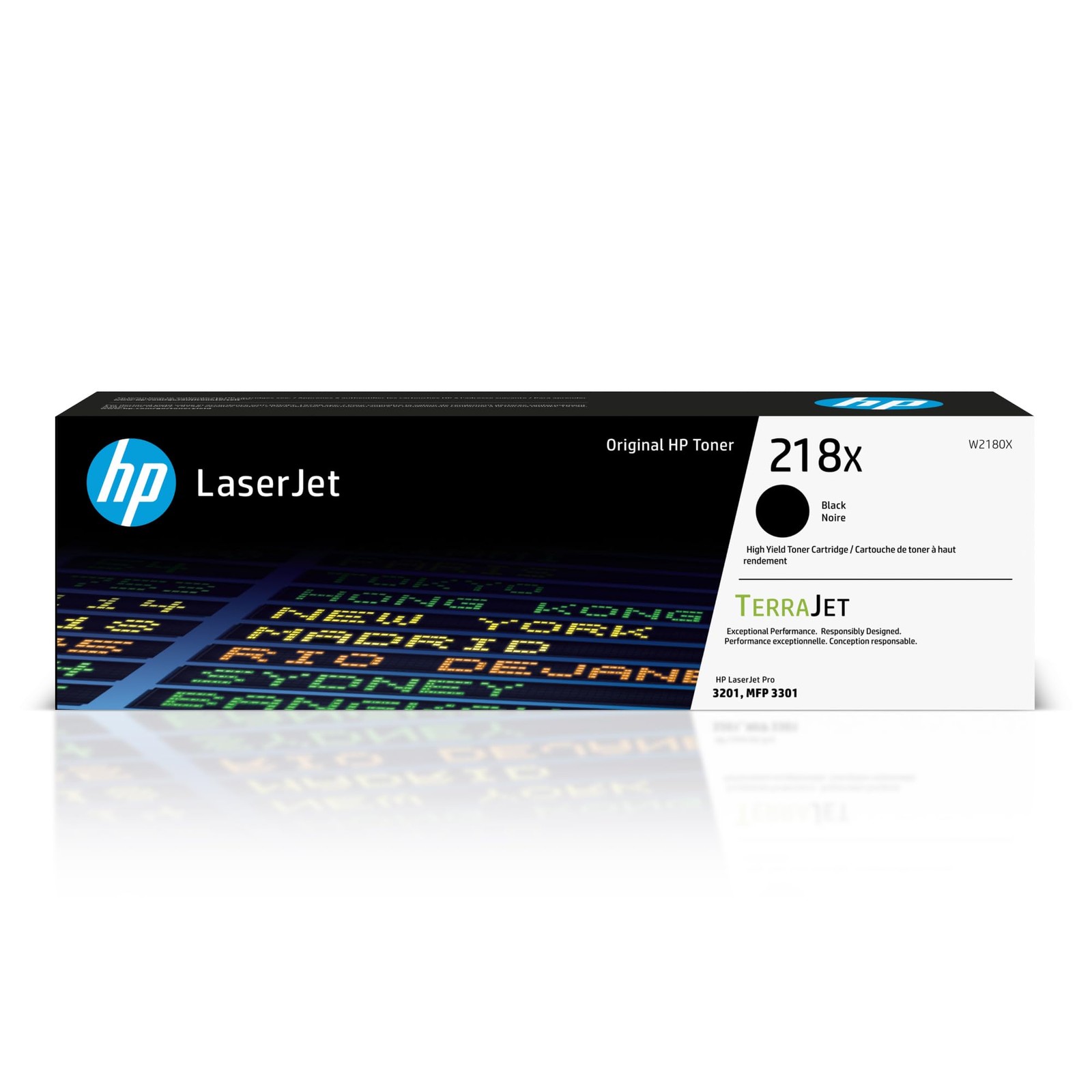 HP 218X Black High-Yield Toner Cartridge | Works with Color LaserJet Pro 3201, M