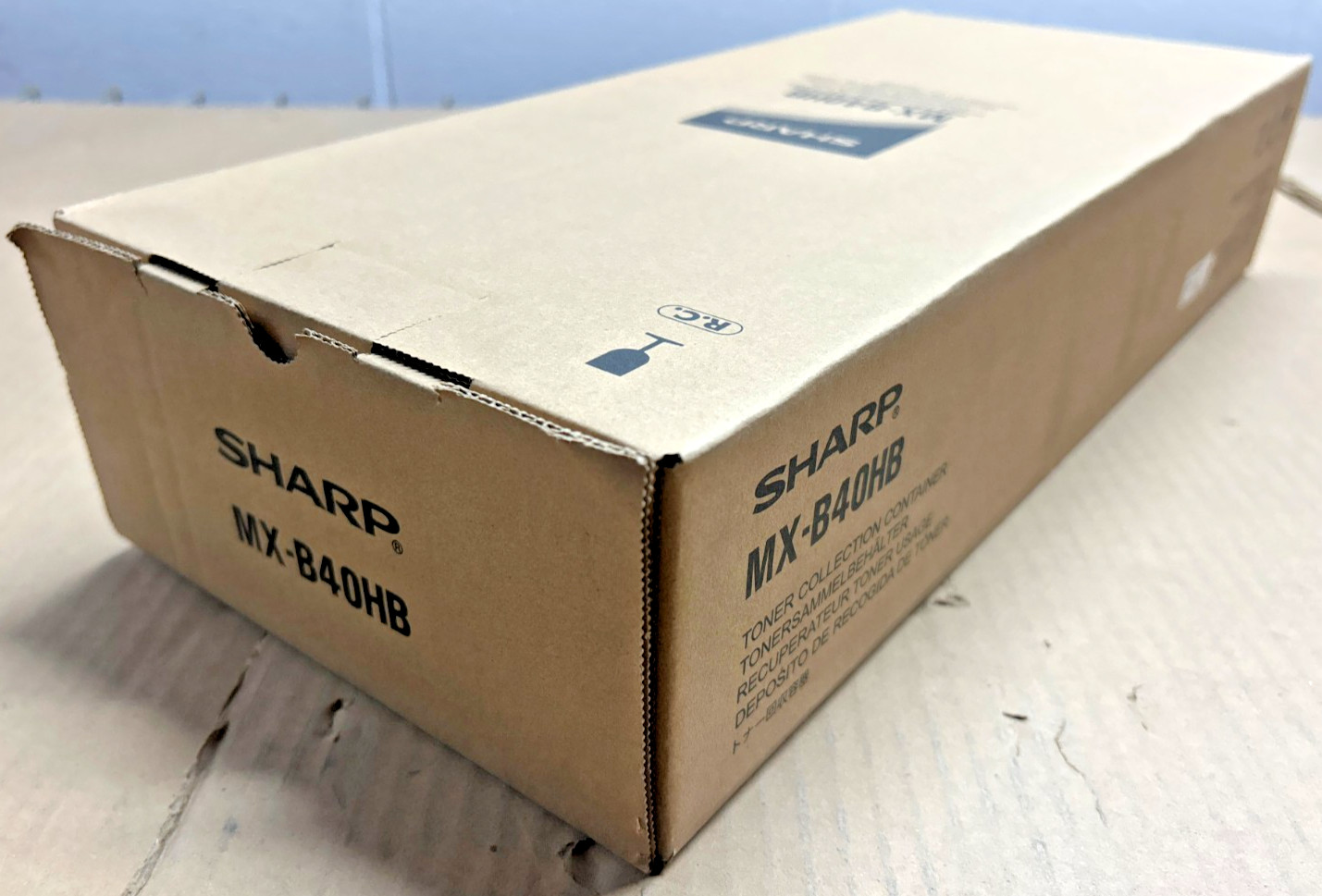 Genuine Sharp MXB40HB / MX-B40HB Waste Toner Container for MX B400P/B401/B402