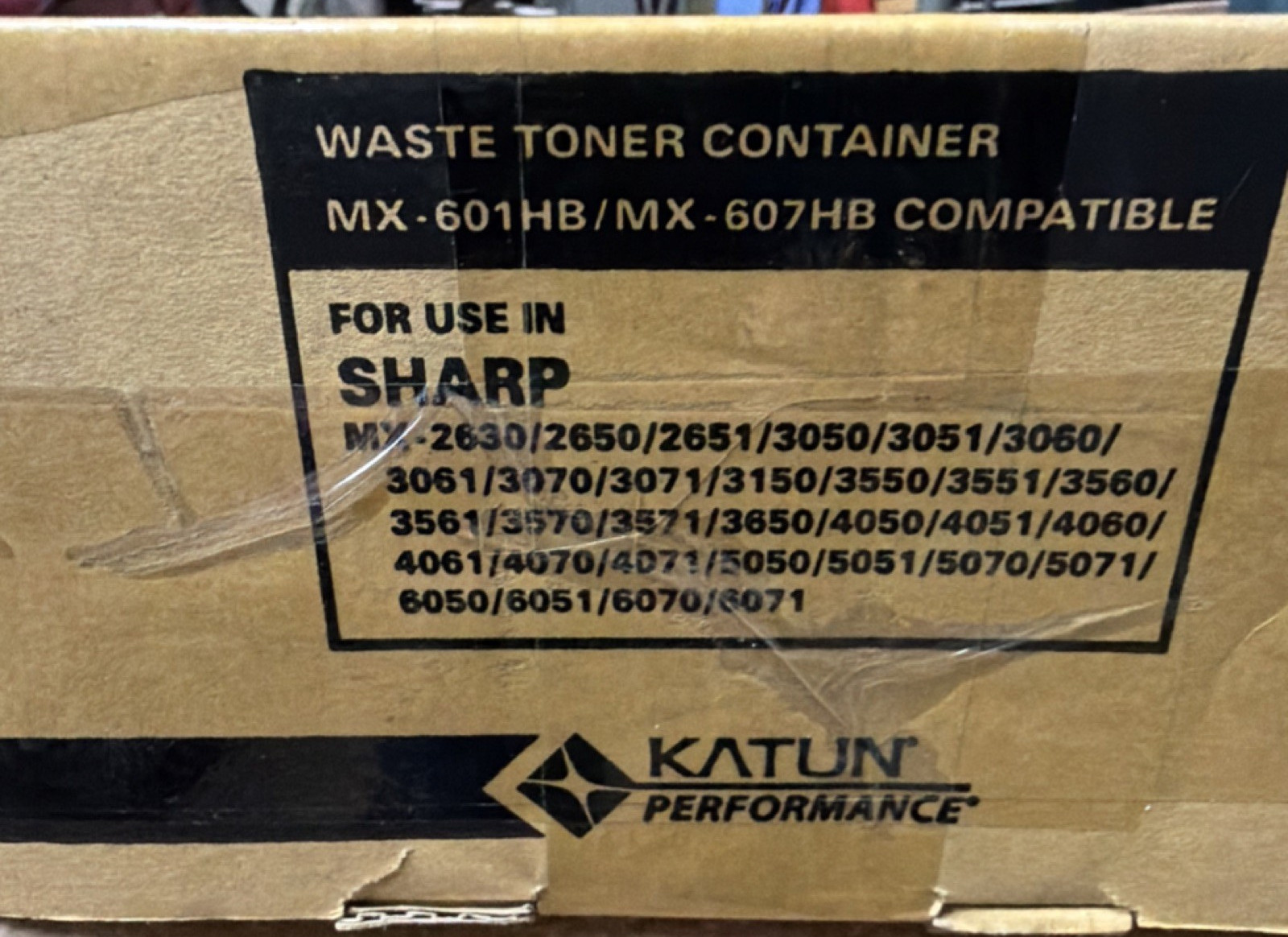 Katun Waste Toner Container MX-601HB/MX-607HB for Sharp, MPN 51581