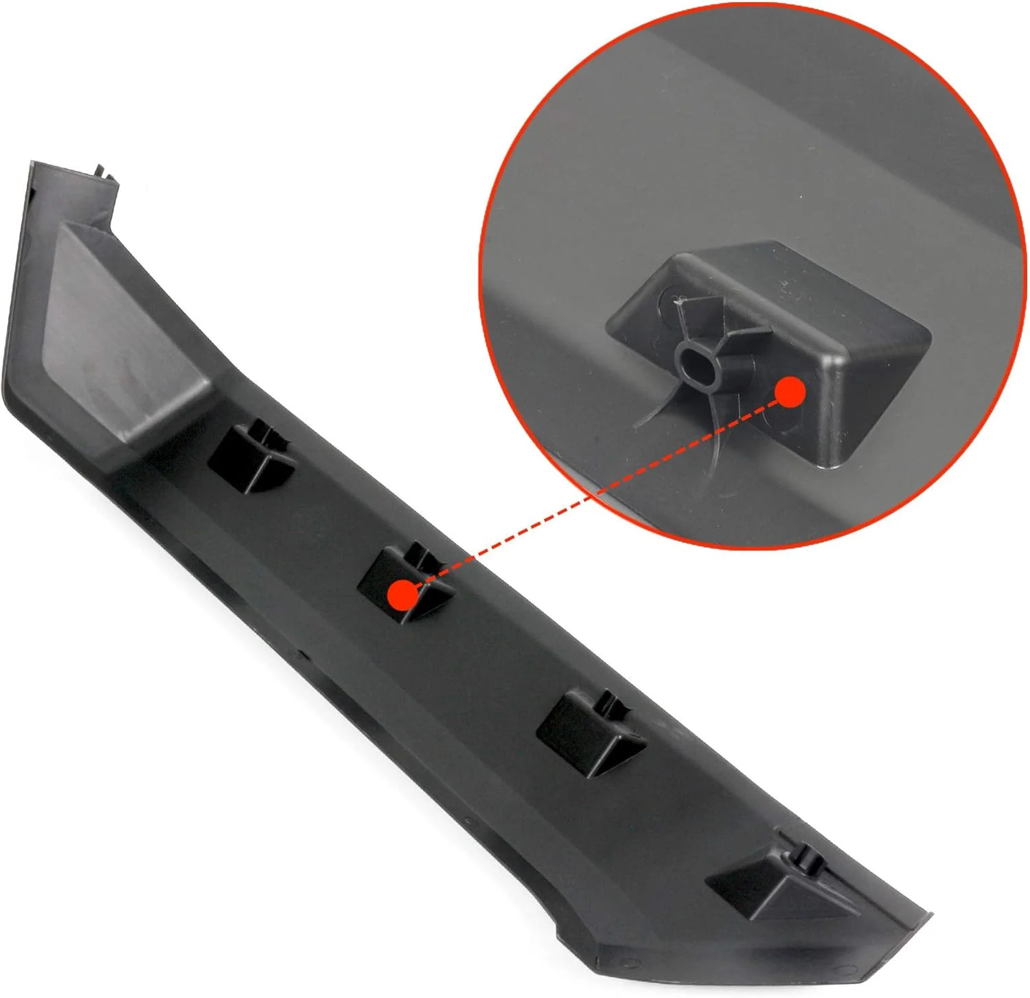Extended Fender Flares Compatible with Can Am Defender, Mud Guards Front&Rear Co