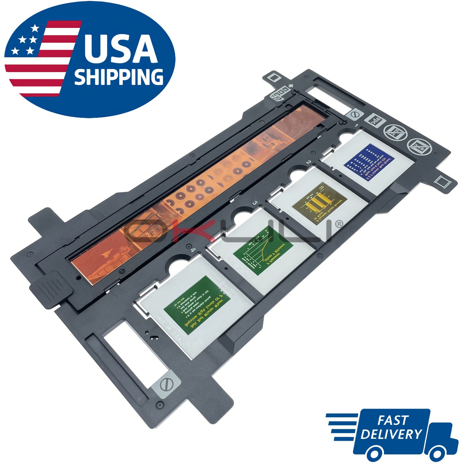 35mm Slide Film Negative Holder for Epson Perfection V100 V200 V300 V330 V370