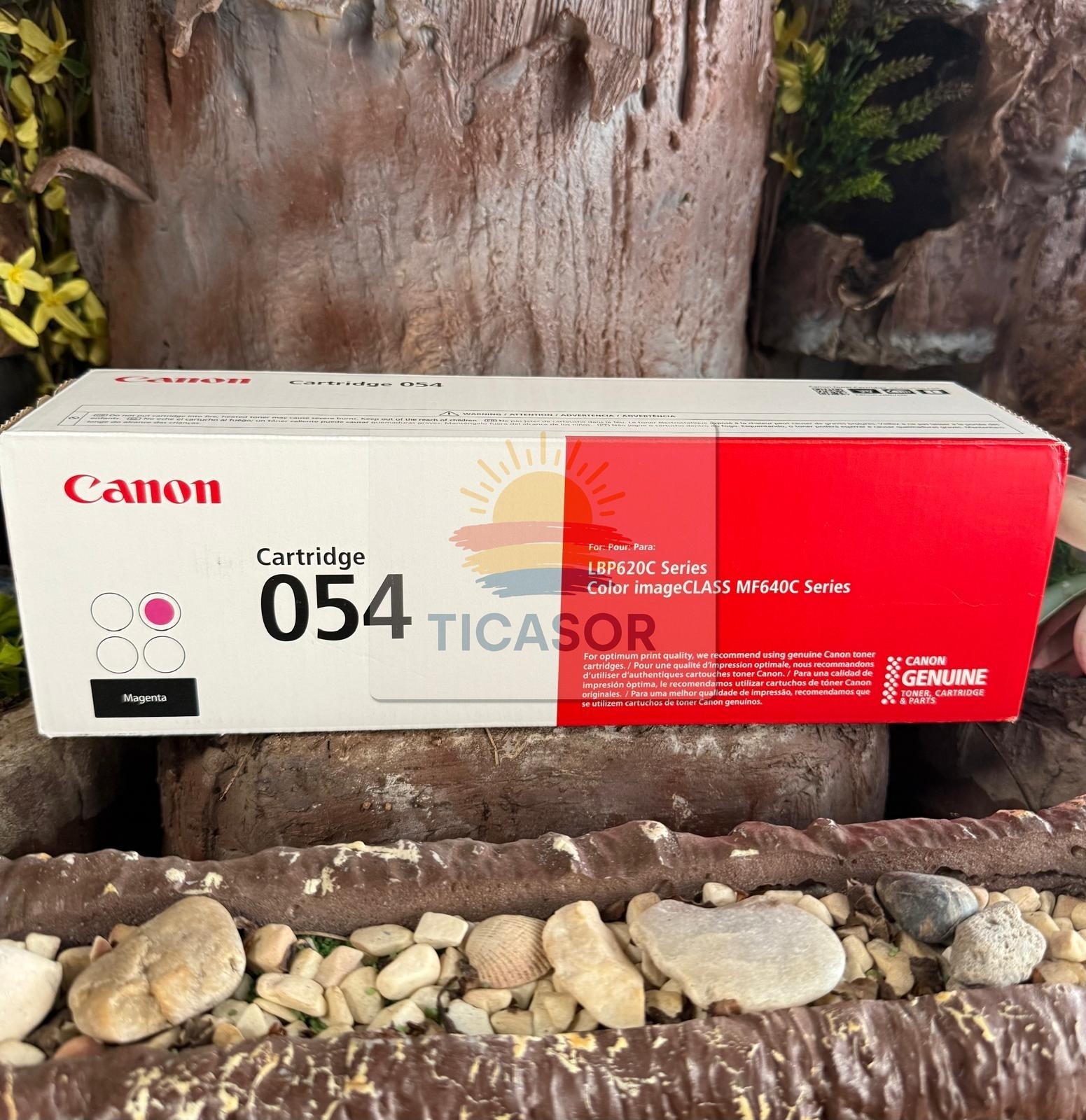 Canon 054 Genuine Toner Cartridge 4-Color set Black Cyan Yellow Magenta