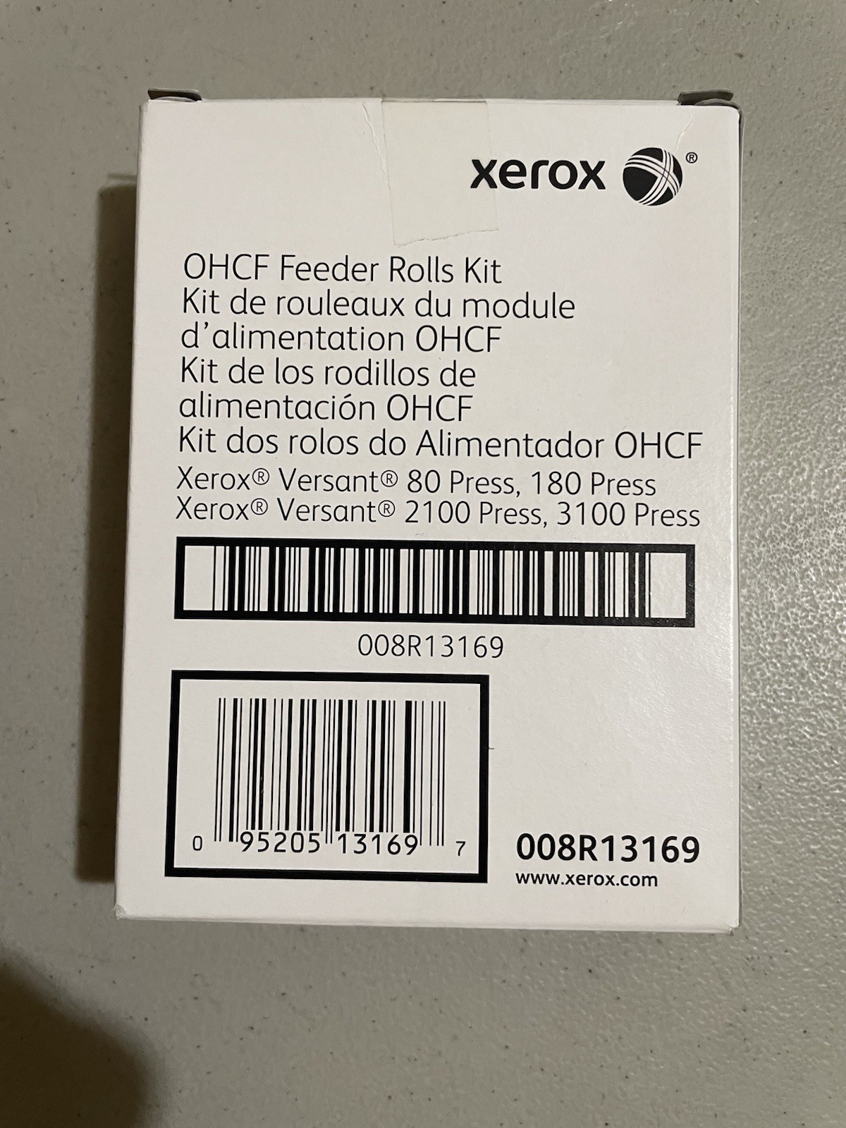 Xerox 008R13169 Feed Roller Kit, Brand New (Opened Box), Free Shipping