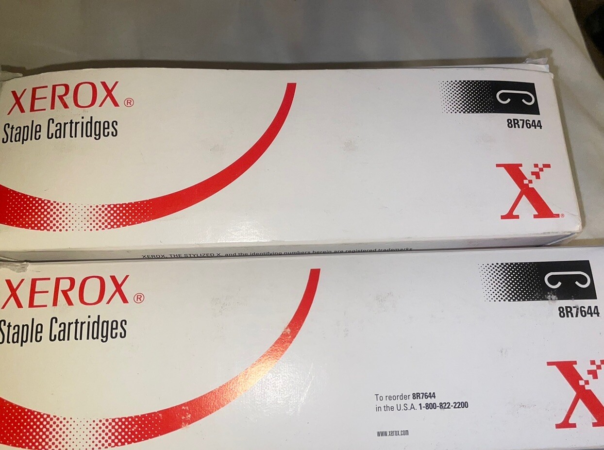 Genuine OEM Xerox 8R7644 Staple Housing Cartridges 7