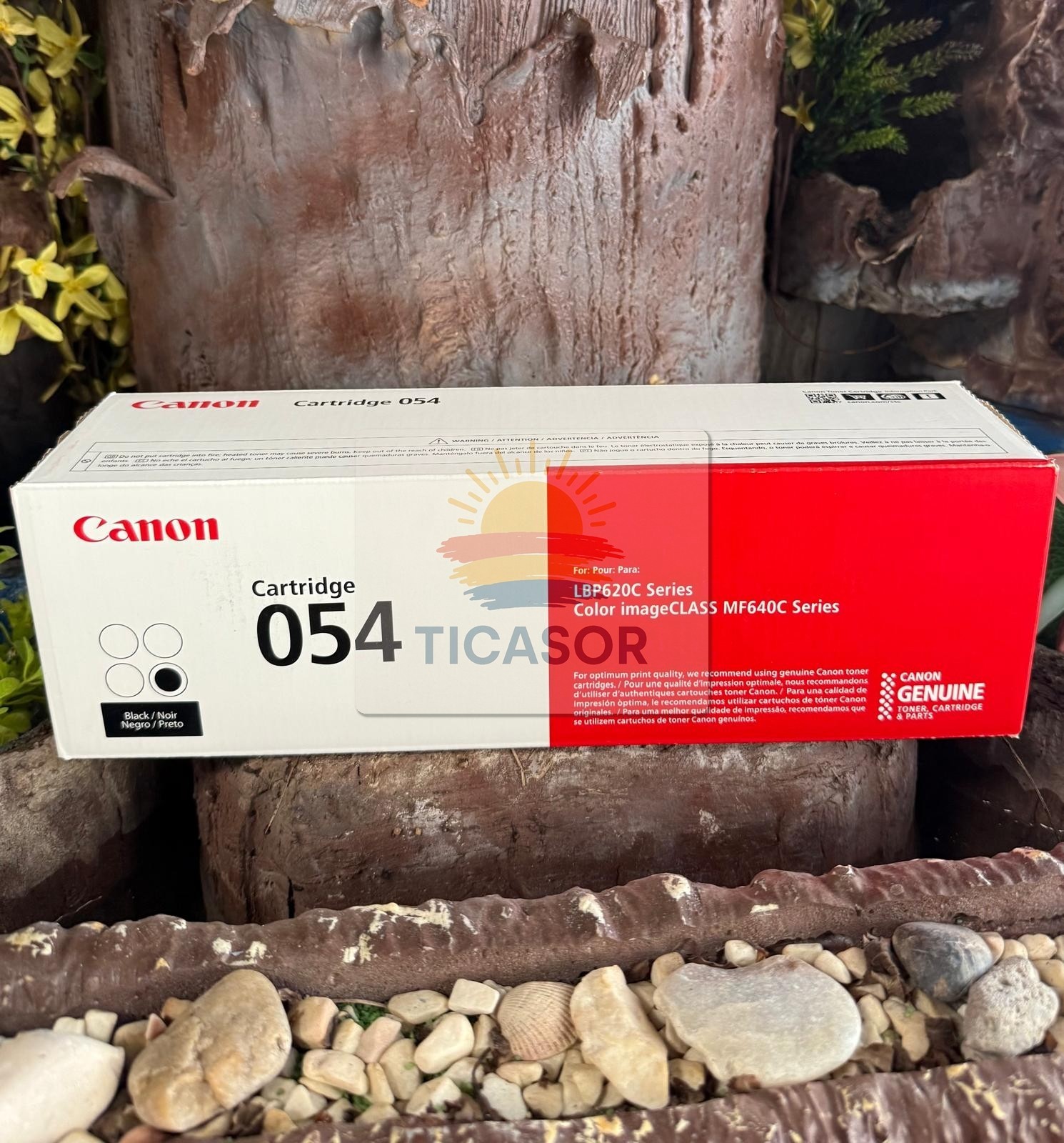 Canon 054 Genuine Toner Cartridge 4-Color set Black Cyan Yellow Magenta