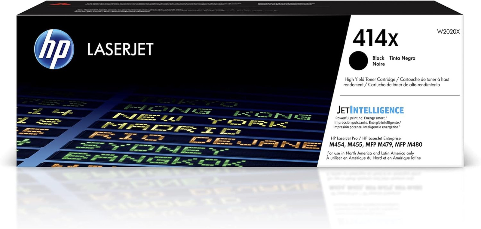 414X Black Toner Cartridge | Works with Color Laserjet Enterprise M455Dn, MFP M4
