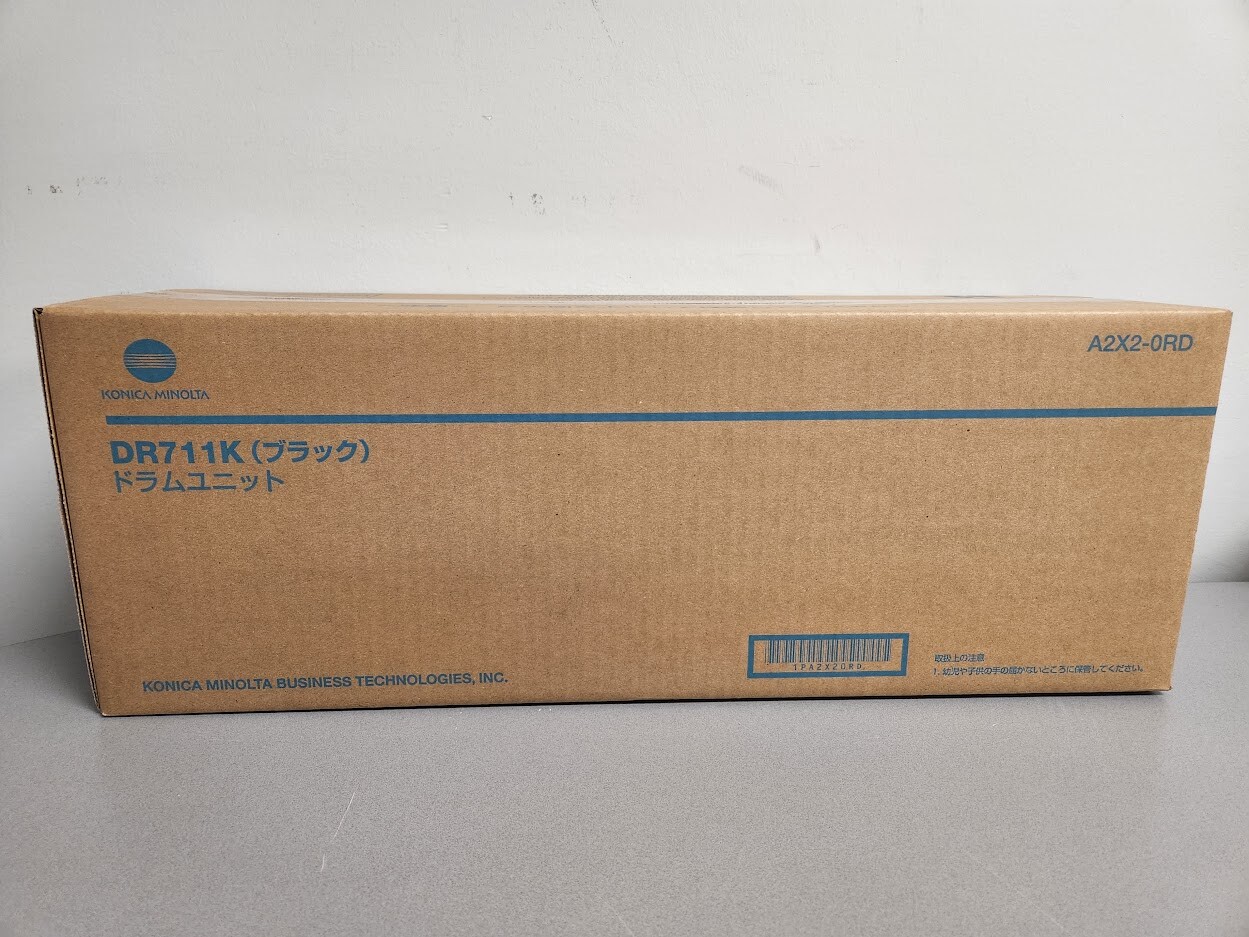 Konica Minolta DR711K (A2X20RD) Black Drum Unit bizhub 654