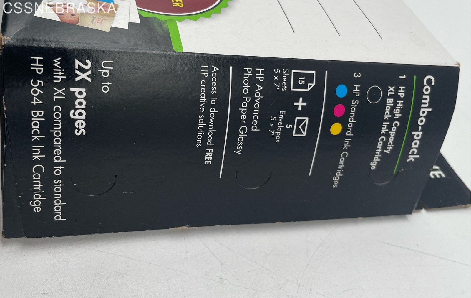Genuine HP 564 Combo Pack Black XL + Tri Color Ink Cartridge Set EXP 2016