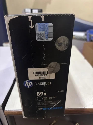 HP 89X High Yield Black Toner Cartridge Compatible CF289X No Extra Charges ✅
