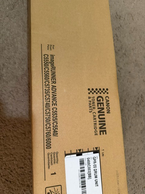 Canon  GPR-55 Drum Unit 0488C003BA YMCK