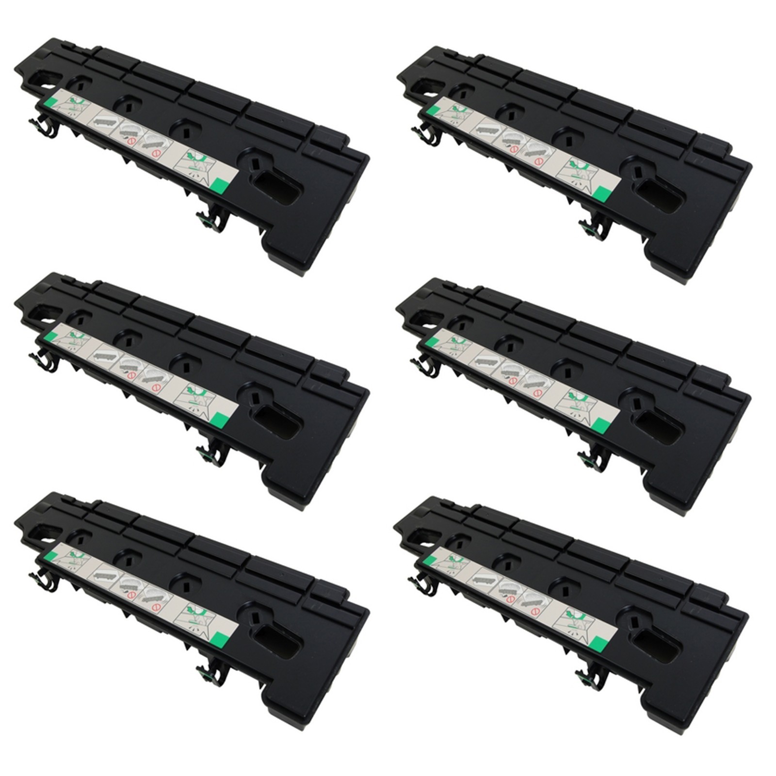 6 Pack Toshiba E STUDIO 3505AC 3055C 3005AC 2555C 2505AC Waste Toner Container
