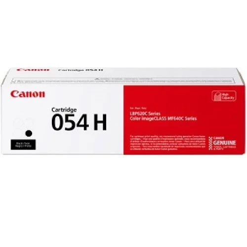 Canon 054H High Yield Toner Cartridge Set 4‑Pack Black Cyan Magenta Yellow
