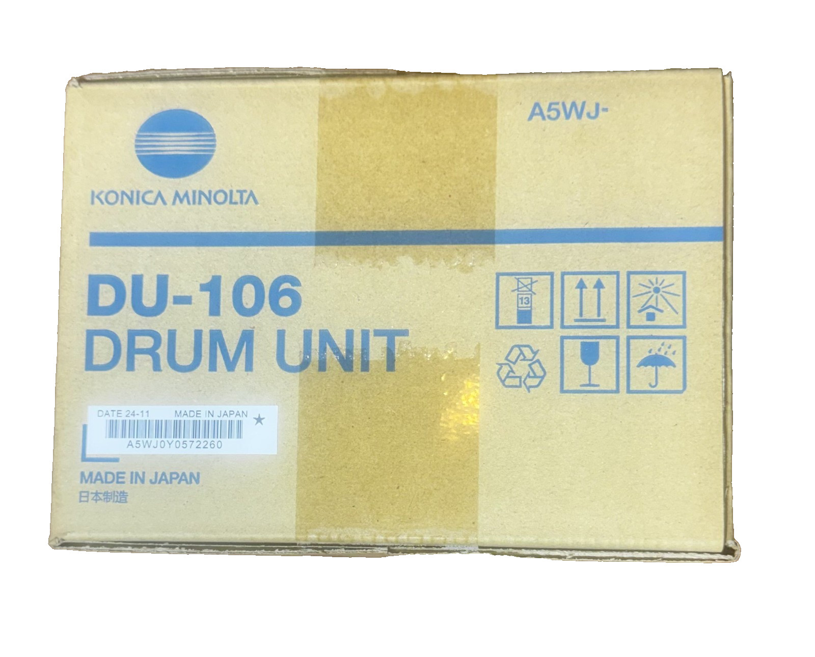 KONICA MINOLTA DU-106 DRUM UNIT A5WJ- A5WJ0Y0572260 BIZHUB PRO C1060L PRESS