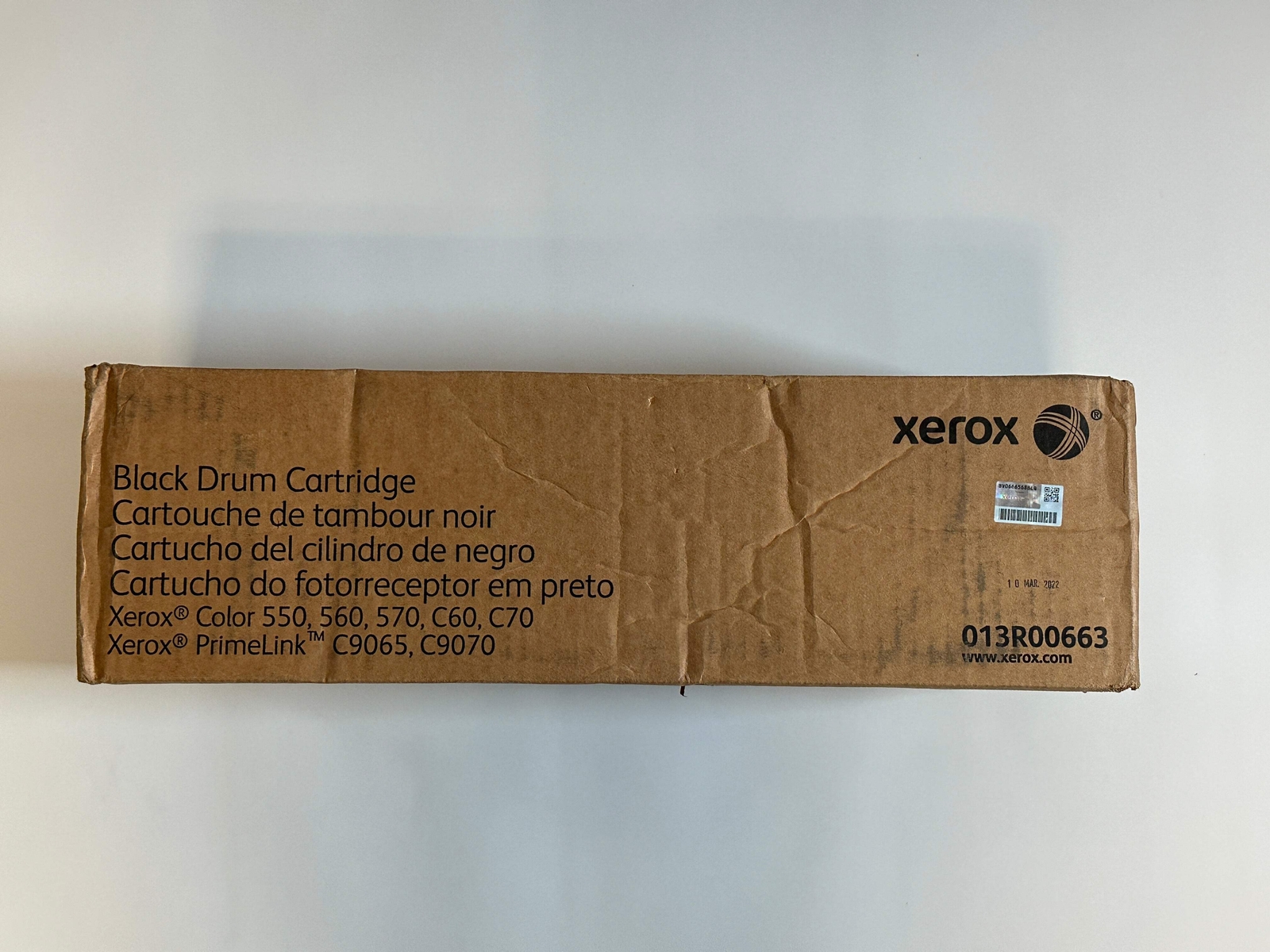 Genuine Xerox Color 550,560,570,C60,C70,C9065 Black Drum Cartridge 013R00663