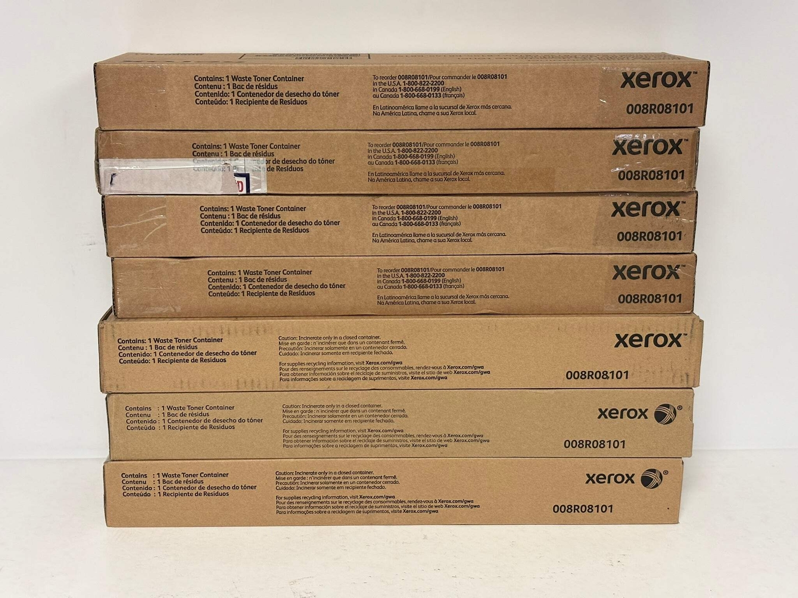 7 OEM Xerox AltaLink B8145,B8155,B8170,C8145 Waste Toner Container 008R08101