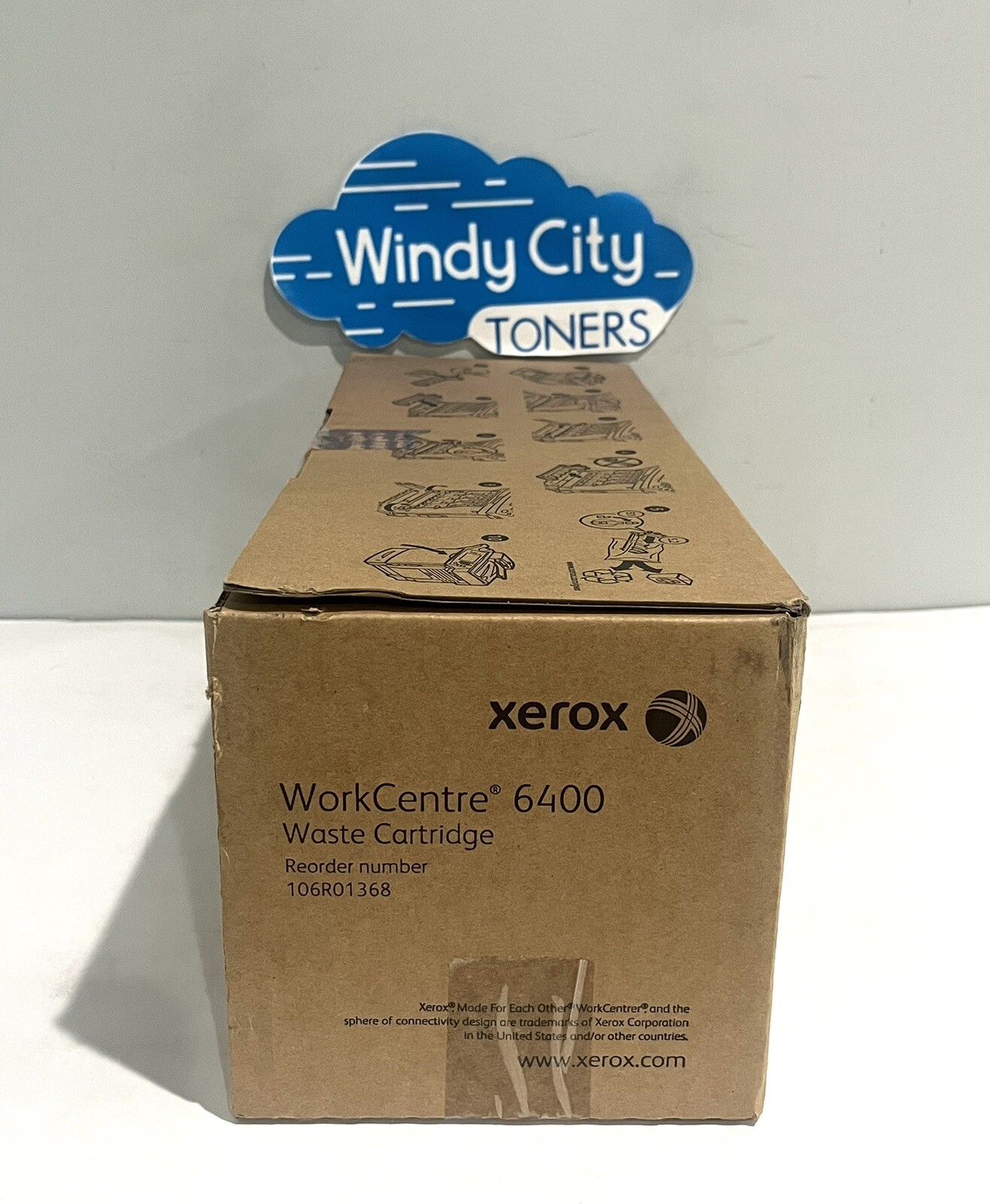 Xerox 106R01368 Toner Waste Container 1-Pack 22,000 Page for WorkCentre 6400 NEW