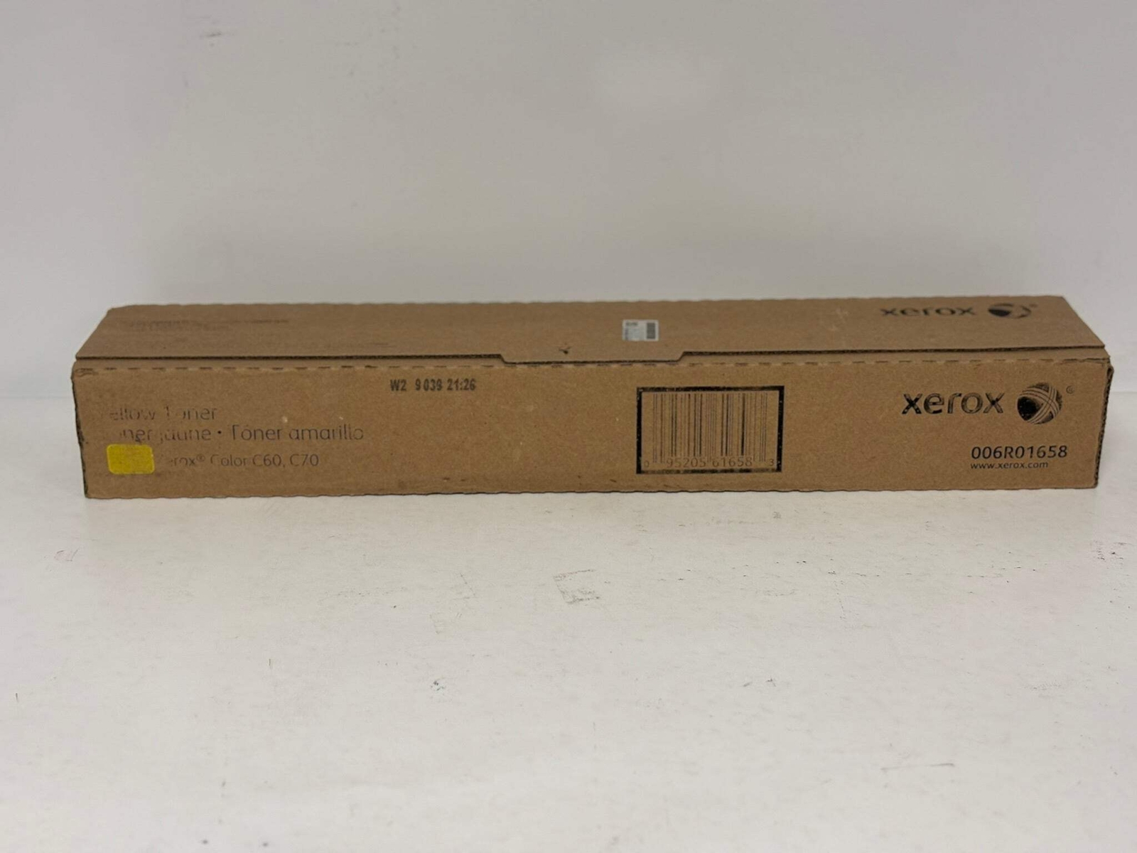 New Genuine Xerox Color C60, C70 Yellow Toner Cartridge 006R01658