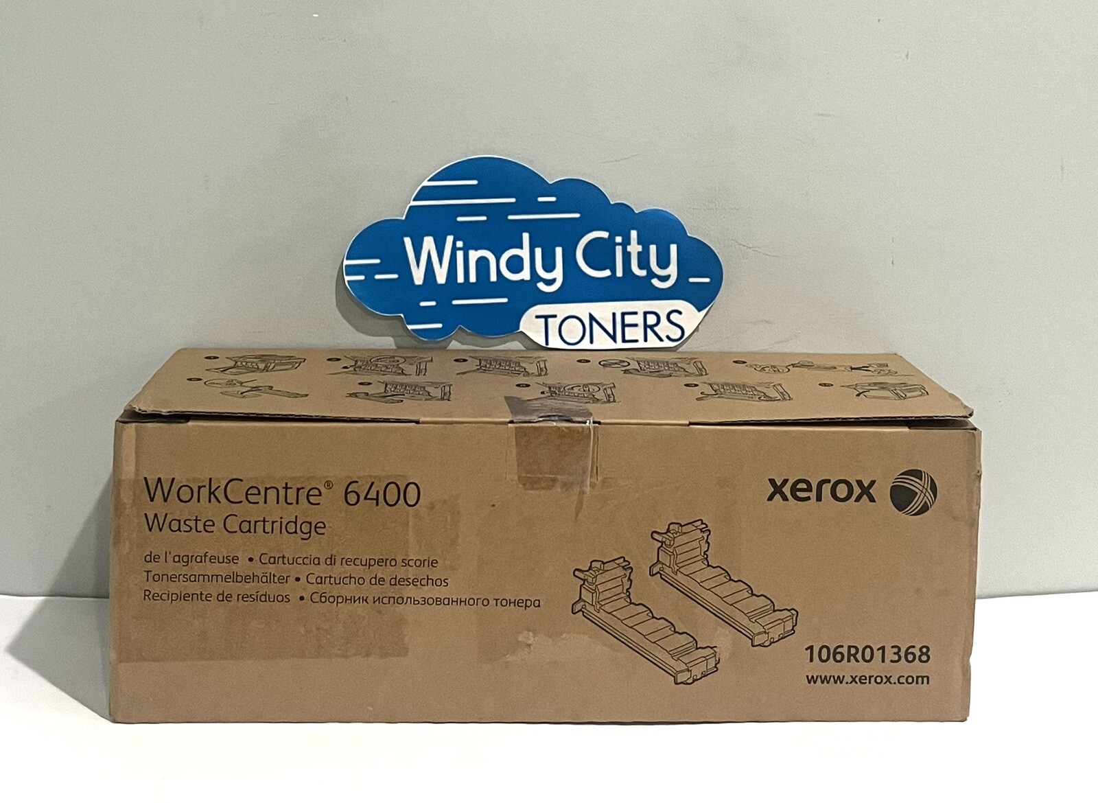 Xerox 106R01368 Toner Waste Container 1-Pack 22,000 Page for WorkCentre 6400 NEW