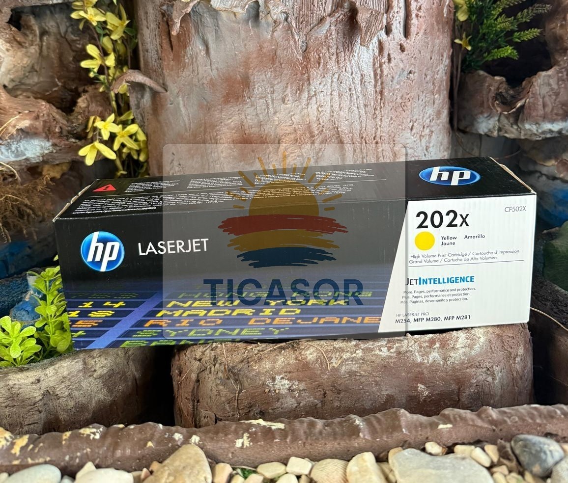 HP 202X Toner 4 Color Set High Yield Toner Cartridge Black/Magenta/Yellow/Cyan