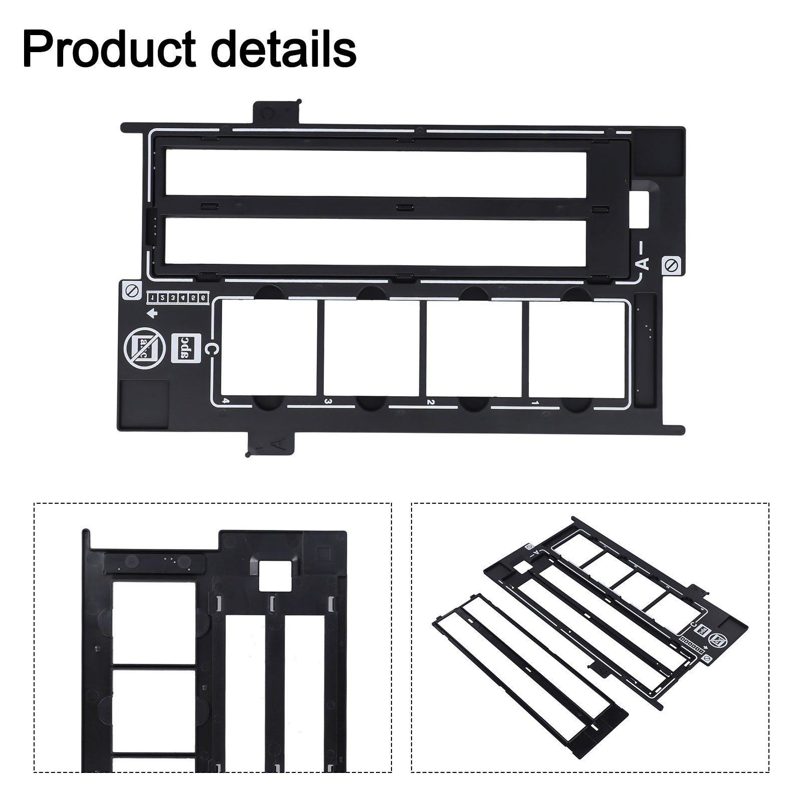 Film Slide Holder 35mm Negative Holder Stable Performance Standard Size