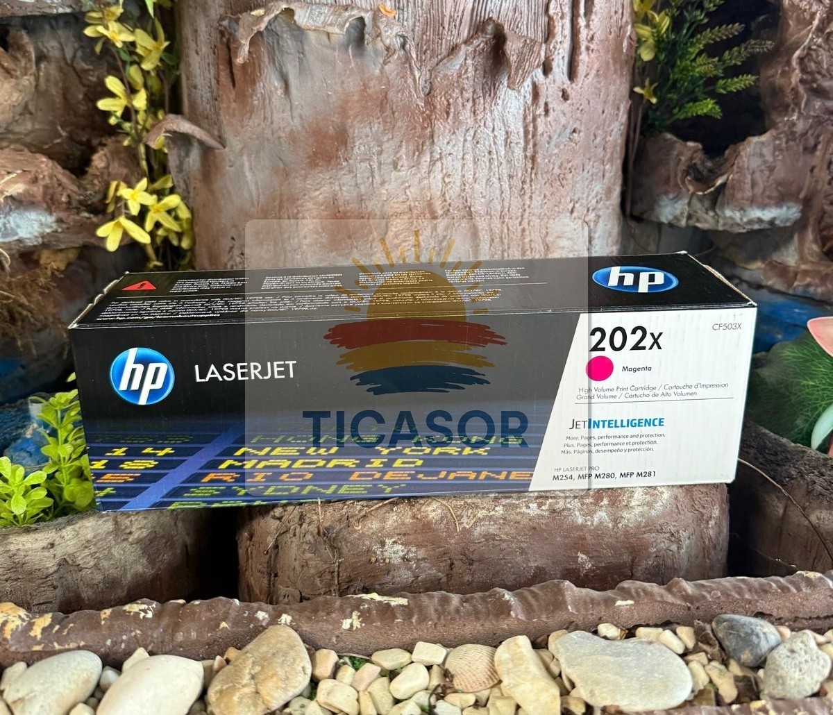 HP 202X Toner 4 Color Set High Yield Toner Cartridge Black/Magenta/Yellow/Cyan