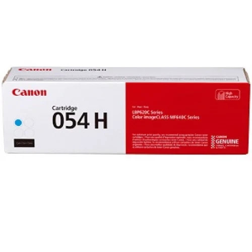 Canon 054H High Yield Toner Cartridge Set 4‑Pack Black Cyan Magenta Yellow