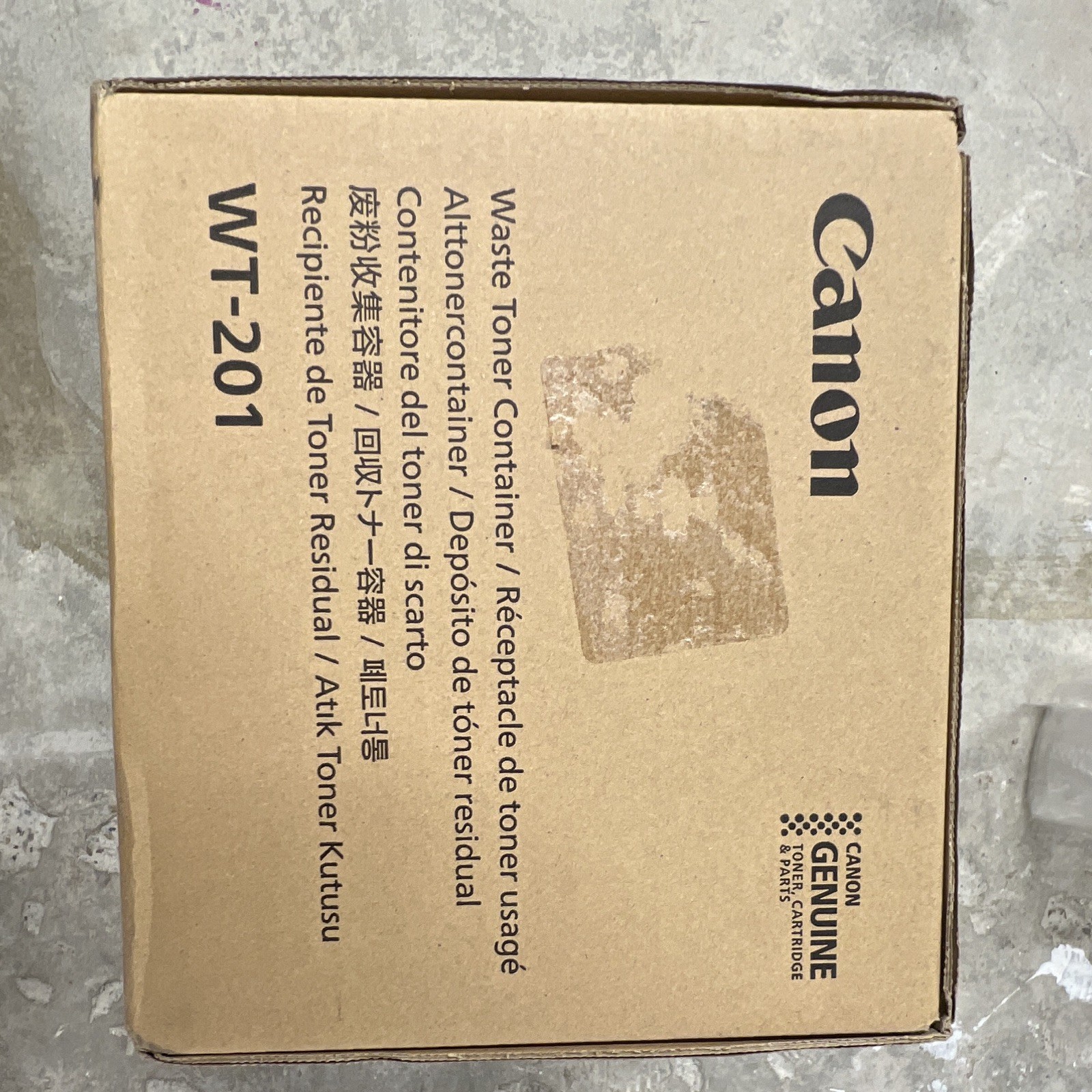 Canon WT-201 Waste Toner Container MPN FM0-0015-030 for imageRUNNER ADVANCE