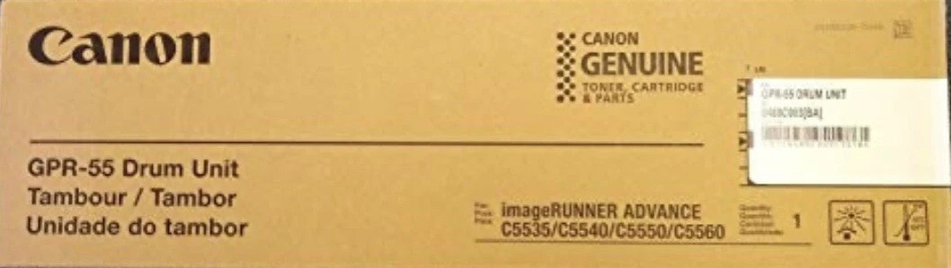 Genuine Canon imageRUNNER ADVANCE C5540i Drum Unit – Black / Color