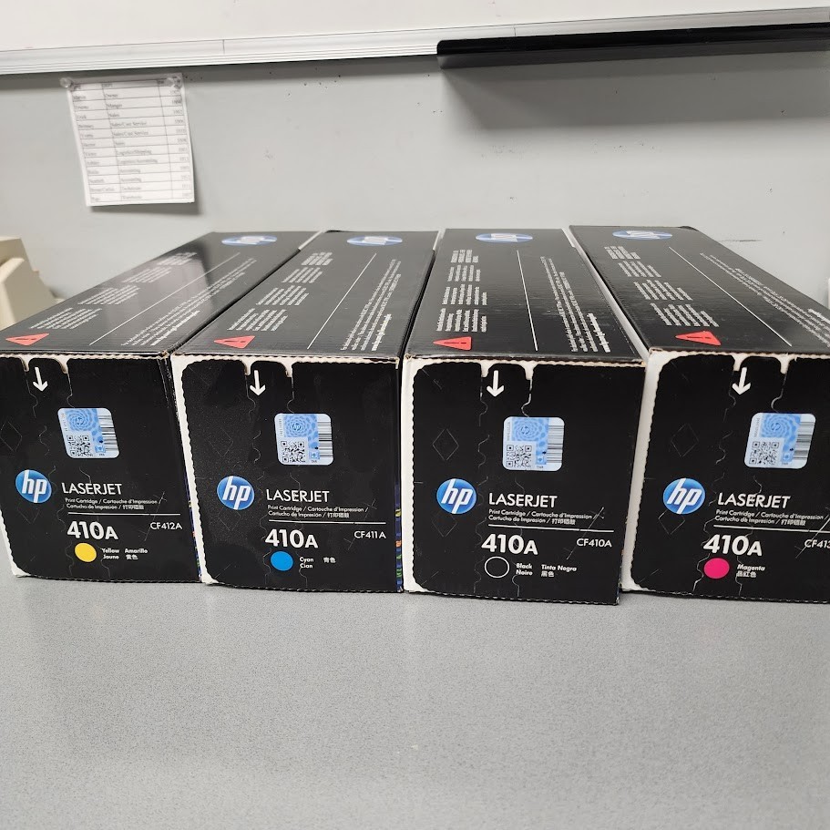HP 410A SET | CF410A, CF411A, CF412A, CF413A | Original HP Toner Cartridge