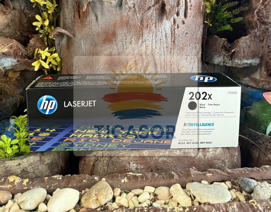 HP 202X Toner 4 Color Set High Yield Toner Cartridge Black/Magenta/Yellow/Cyan